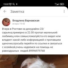 Подробнее об объявлении «Ростов-на-Дону Пропала собака кобель» Фото: пропала собака  «Ростов-на-Дону Пропала собака кобель» в г. Ростов-на-Дону